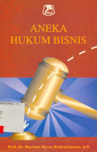 Image of Aneka hukum bisnis/ Mariam Darus Badrulzaman