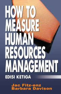 How to measure human resources management/