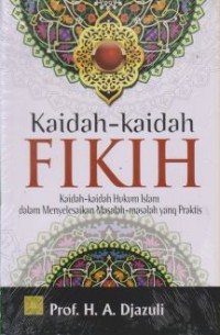 Kaidah - kaidah fiqh/Djazuli