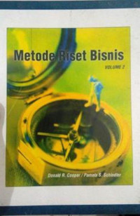Metode riset bisnis Vol.1/Donald R Cooper
