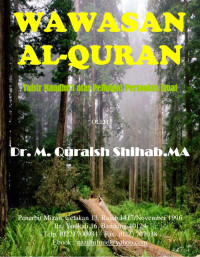Wawasan Alquran:tafsir maudhui atas pelbagai persoalan umat/Quraish Shihab