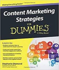 Content marketing strategies for dummies/ John Wiley Et.All