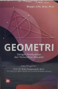 Geometri : dengan pembuktian dan pemecahan masalah/Al Jupri