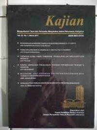 Kajian: Menjembatani Teori dan Persoalan Masyarakat dalam Perumusan Kebijakan/Gati Gayatri;;Poltak Partogi Nainggolan